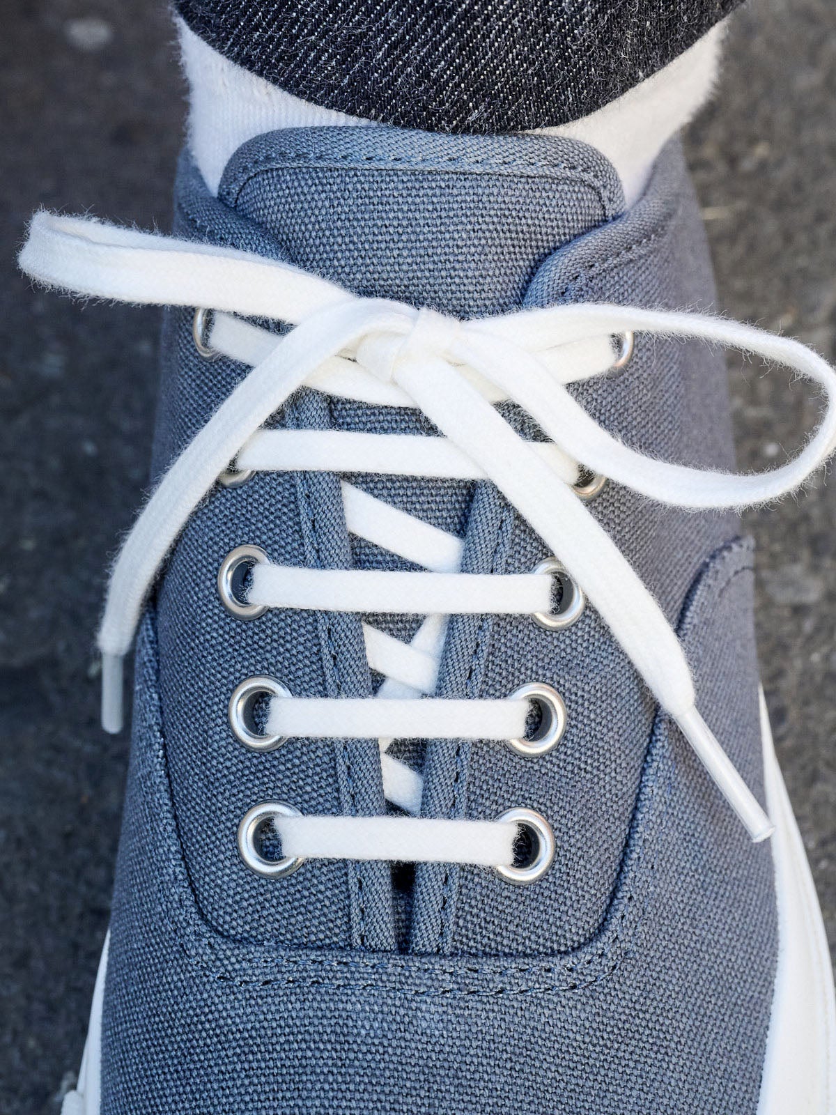 コンバース　ジャックパーセル　スニーカー　アッパー