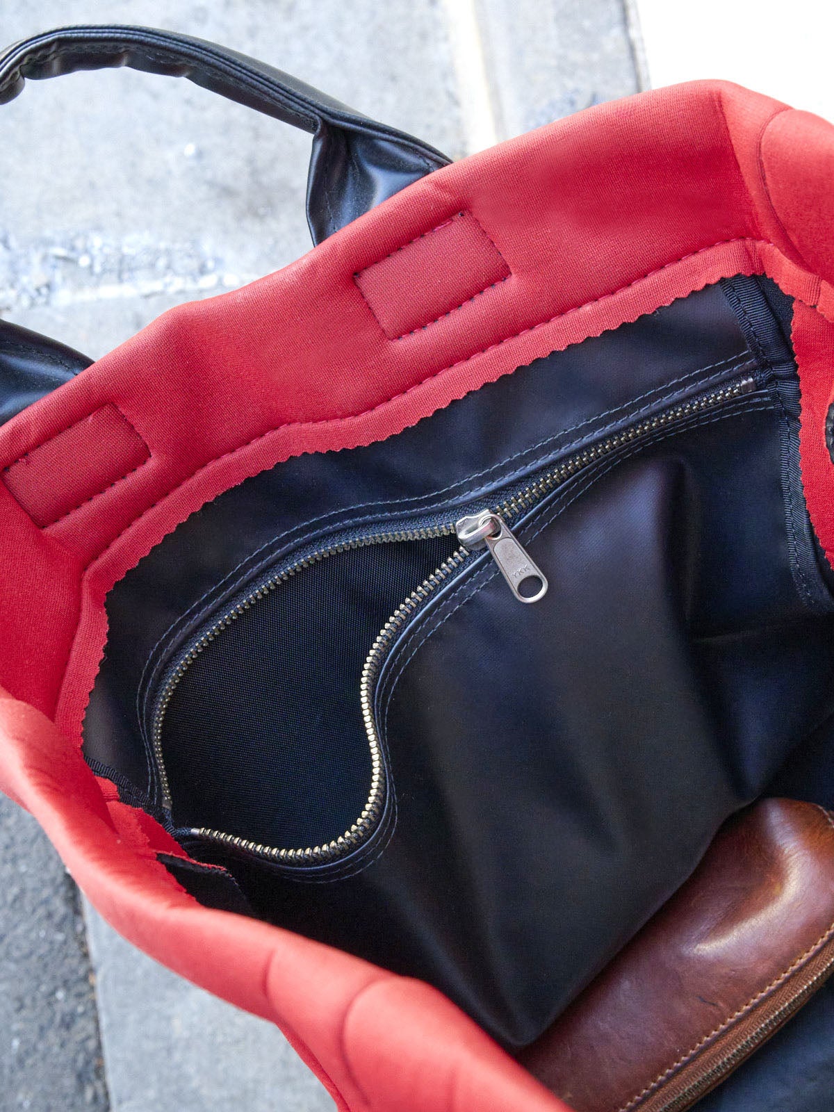 ギャルソン ハンドバッグ 中