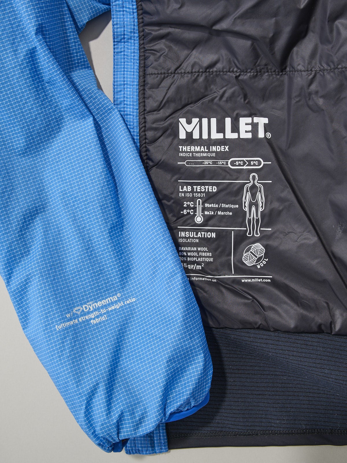 MILLET、TRI JORASSES DYN WOOL HD (ジャケット)、裏地