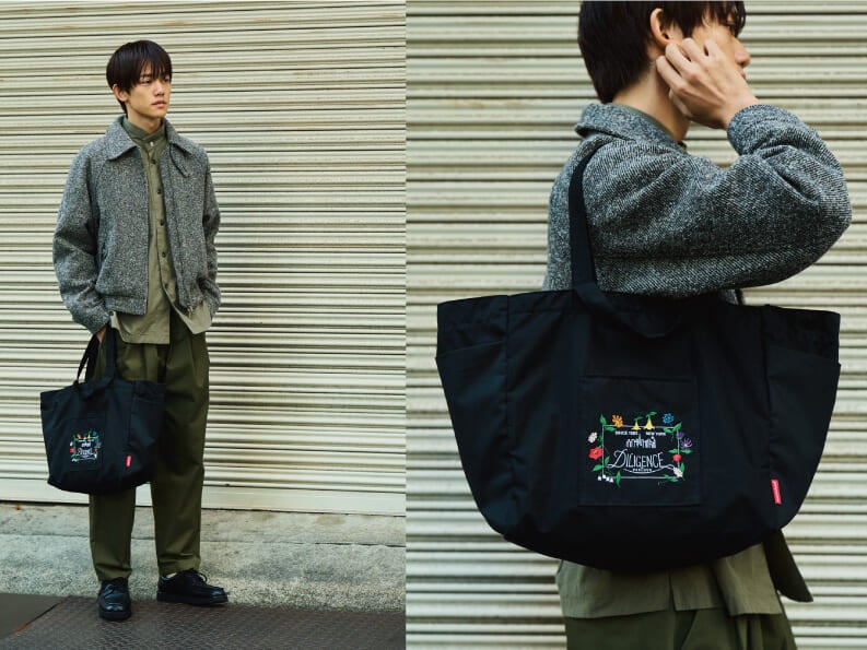 【抽選で当たる!】「マンハッタンポーテージ」のトーマス ペイン トートバックコームド コットン ギャバジンディリジェンスパーラー/創刊40周年特別企画! 人気40ブランドからのスペシャル・プレゼント!