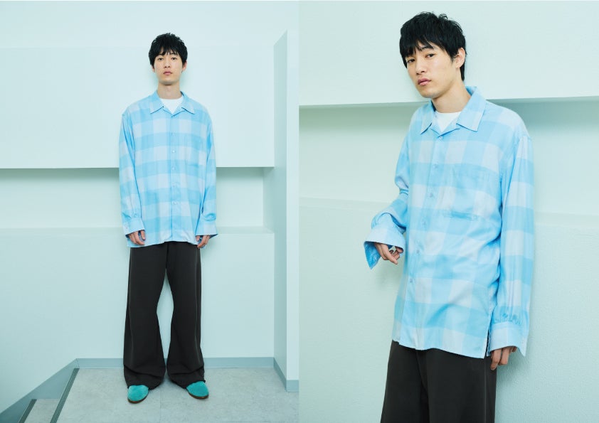 【抽選で当たる！】「FOLL」のブラッシュド レーヨン オープン カラー シャツ／創刊40周年特別企画！ 人気40ブランドからのスペシャル・プレゼント！