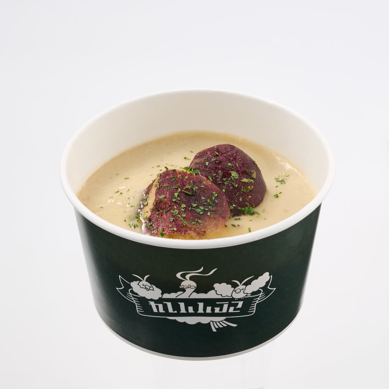 ポケパークカントーフードメニュー「バニラ風味の焼きさつまいもスープ」