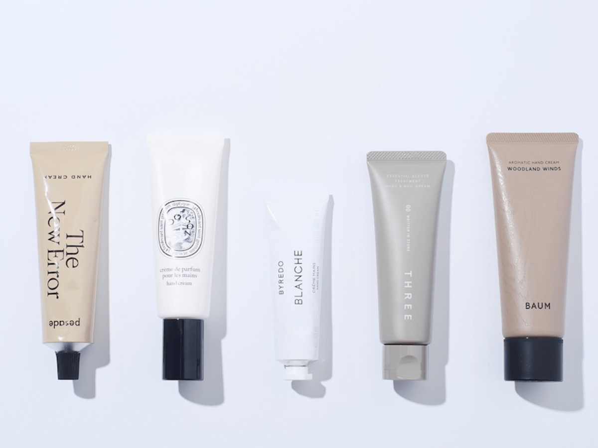ハンドクリーム パッケージデザイン