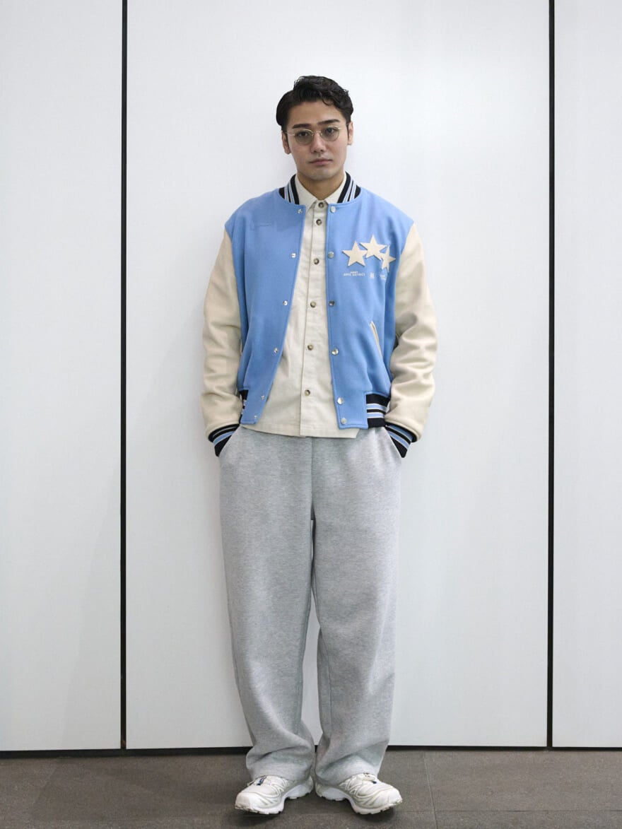 鈴々木響の冬の私服コーディネート