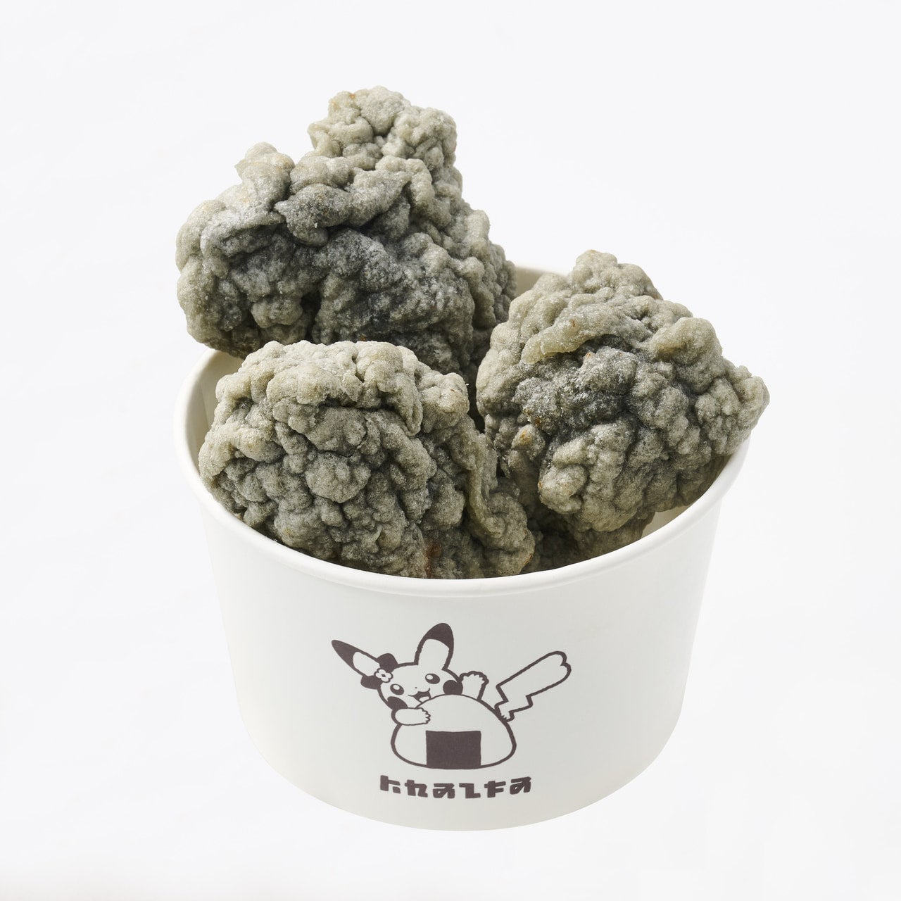 ポケパークカントーフードメニュー「竹炭からあげ」