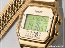 MM6コラボは沼すぎる。天才的ゴールドにノックダウンの腕時計「MM6 MAISON MARGIELA × TIMEXの【T80ギフトセット】」[編集者の愛用私物 #284]