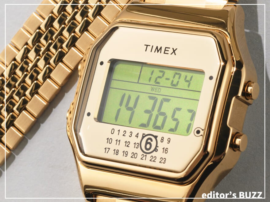 MM6コラボは沼すぎる。天才的ゴールドにノックダウンの腕時計「MM6 MAISON MARGIELA × TIMEXの【T80ギフトセット】」[編集者の愛用私物 #284]