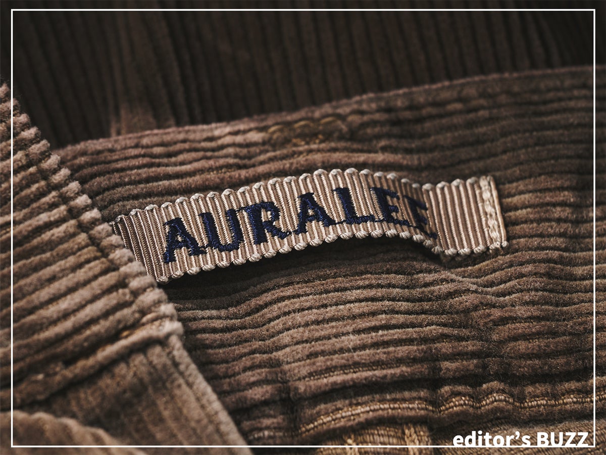 これがブラウンの正解!? とにかくモダンで上品な「オーラリー」のコーデュロイパンツにやられた[編集者の愛用私物 #291]