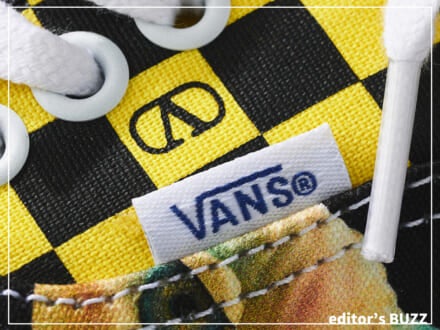 スタイリングの主役でしかない足元になる「ヴァレンティノ ガラヴァーニ」&times;「ヴァンズ」のコラボスニーカー。[編集者の愛用私物 #294]