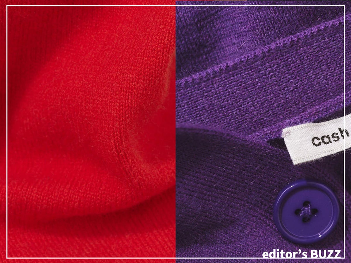 エディターたちは冬でも色を着たい。買ってよかった「大人カラーニット」３選！オーラリーのカシミヤからユニクロ ユーまで！