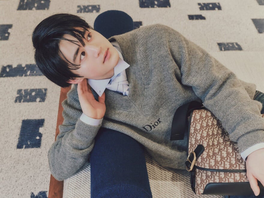 ついにローンチ！ジョナサン・アンダーソンによる「ディオール」の世界観を鈴鹿央士がいち早く堪能してきた！