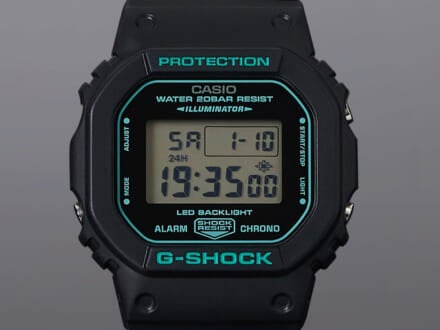 「G-SHOCK」 と吉田カバンの「POTR」がコラボウォッチを発売。「ターコイズブルー」が冬コーデのグッドアクセントに!