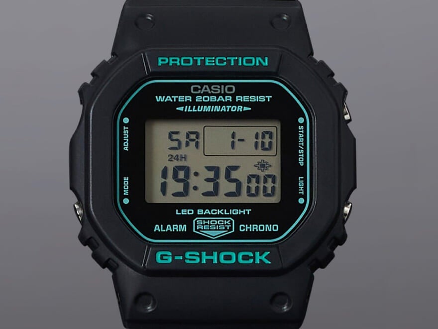 「G-SHOCK」 と吉田カバンの「POTR」がコラボウォッチを発売。「ターコイズブルー」が冬コーデのグッドアクセントに！
