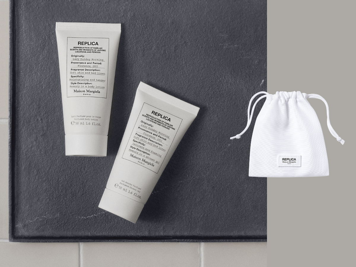 メゾン マルジェラ「レプリカ」フレグランスから、レイジーサンデー モーニング のトラベルセットが発売！ 「香りのギフト」を新生活を始めるあの人に贈りたい