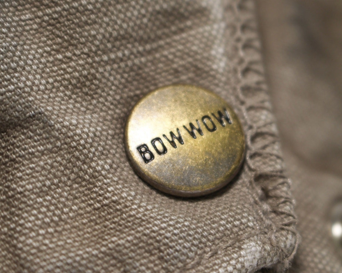 AUTO CITY DUCK JACKET　ベージュ　ボタン