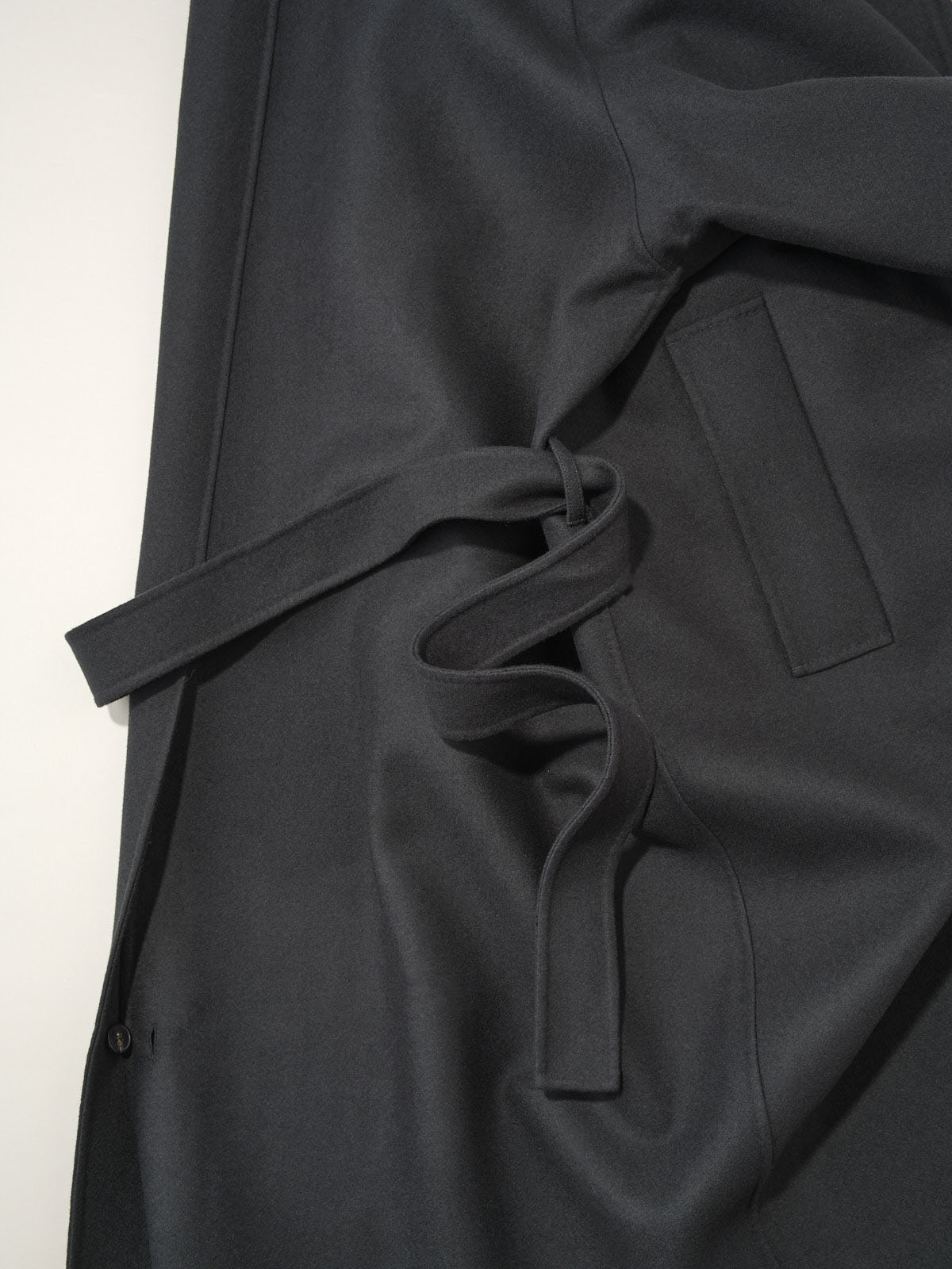 H BEAUTY&YOUTH、コート、ウエストベルト