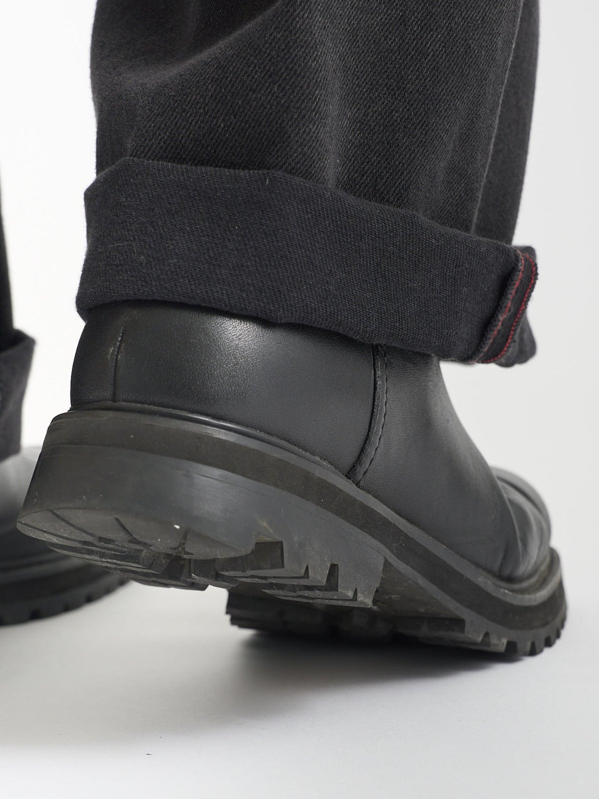 ザラ　革靴　③