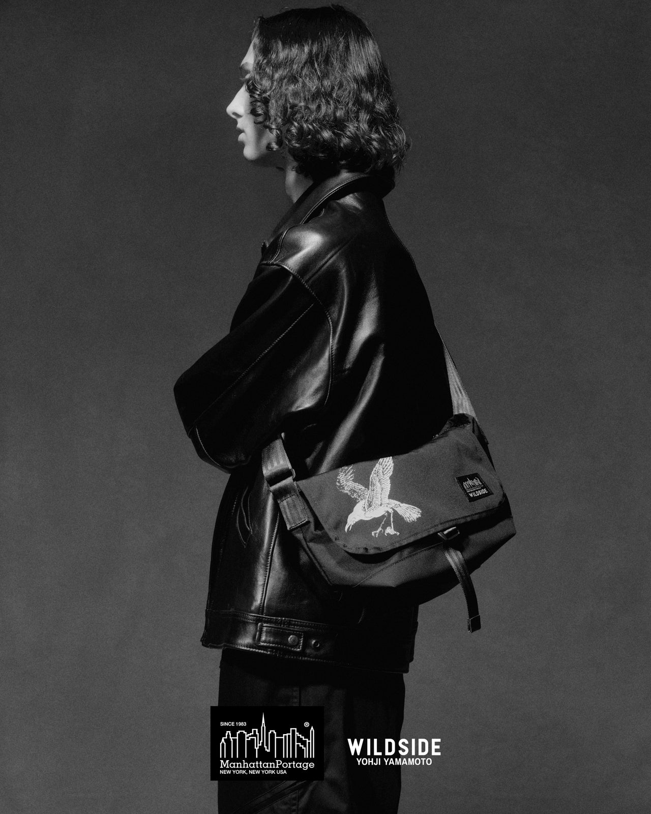 BLACK LABEL　WILDSIDE &times; Manhattan Portage　新作　バッグ　ビジュアル１