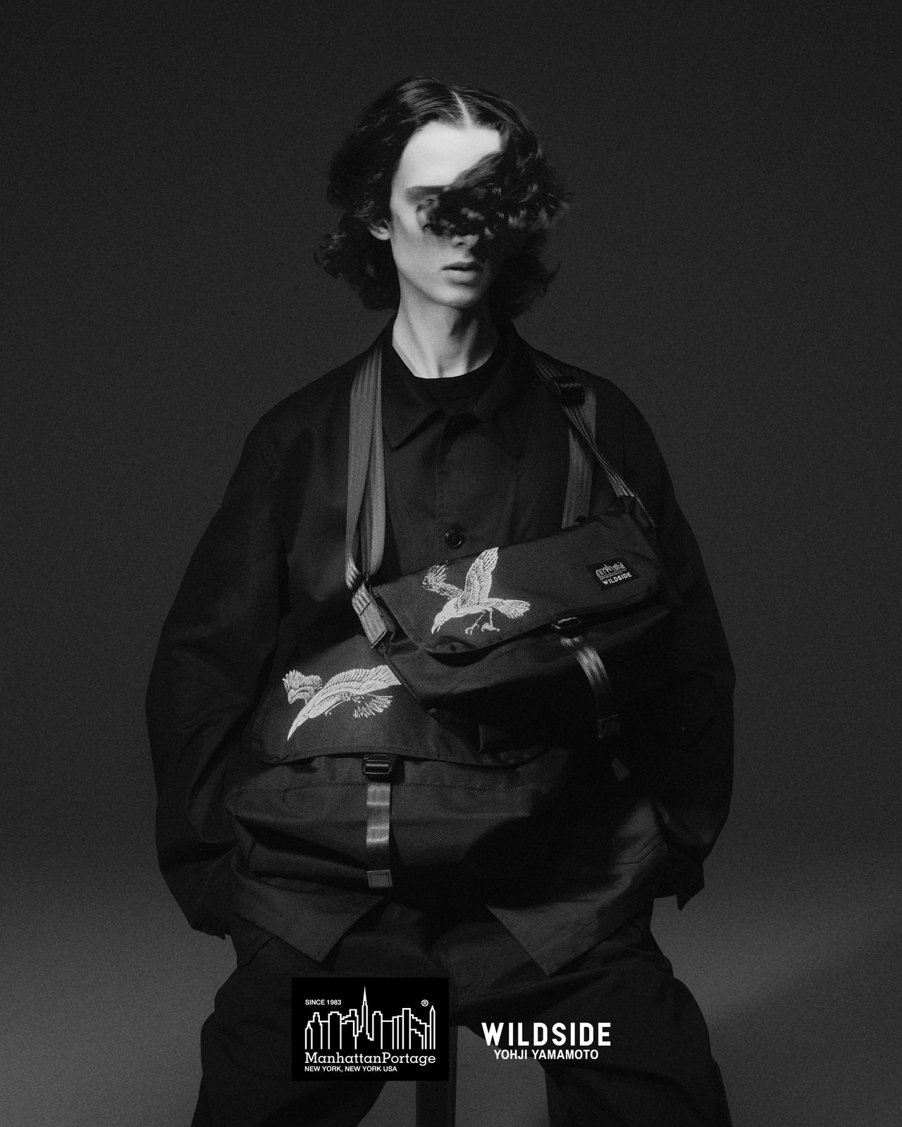 BLACK LABEL　WILDSIDE &times; Manhattan Portage　新作　バッグ　ビジュアル２