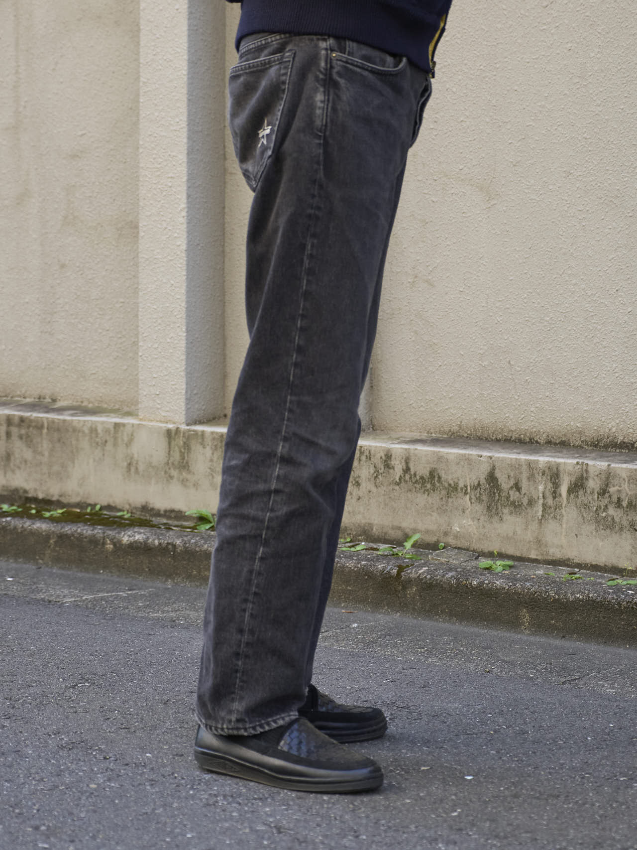 シュプリームのジーンズのサイド