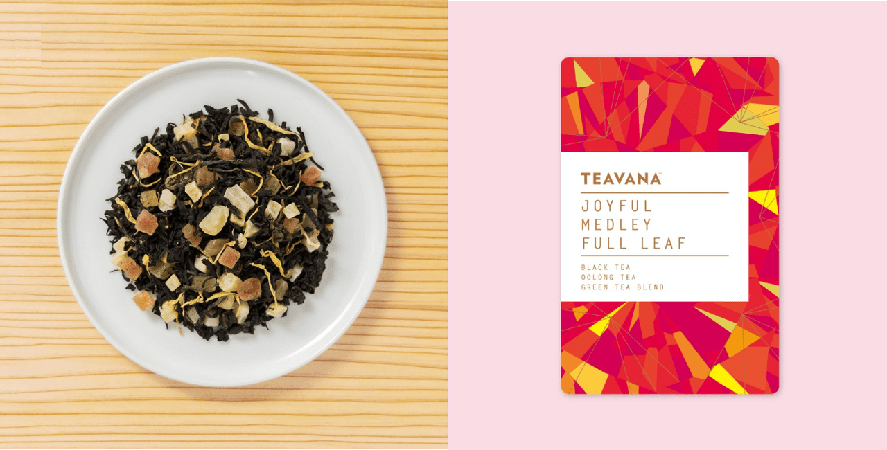 スタバ ジョイフルメドレー茶葉、店舗POP