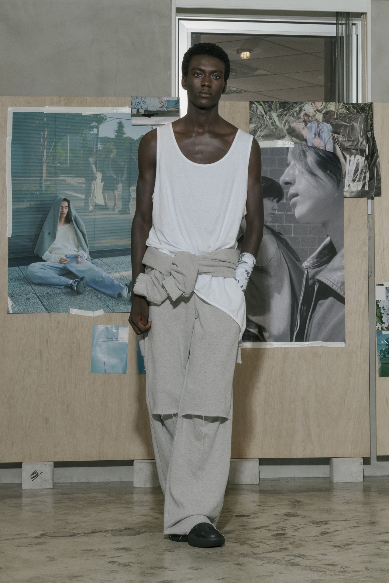 メンズファッションブランドVEINの2026年春夏のルック８