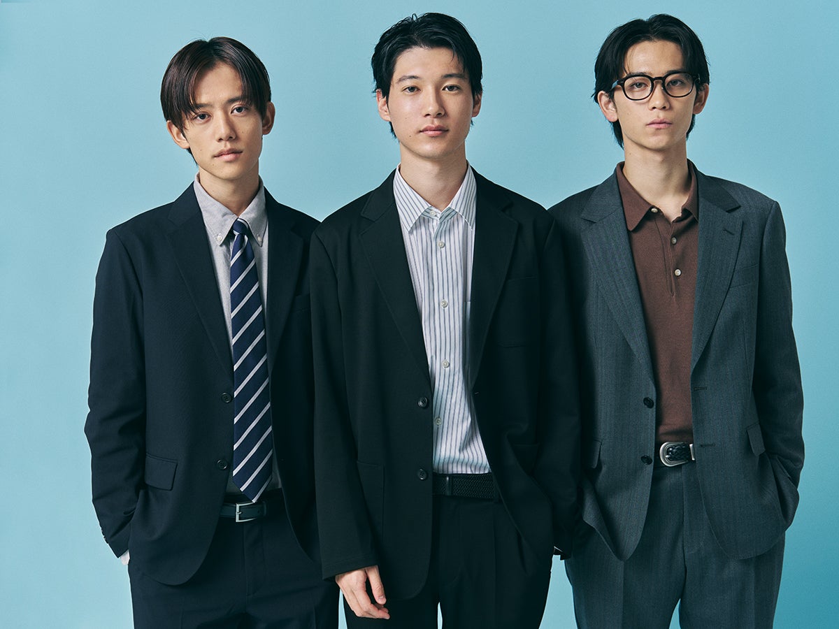 人気色別オフィス・ビジネルカジュアルのスーツの着こなし