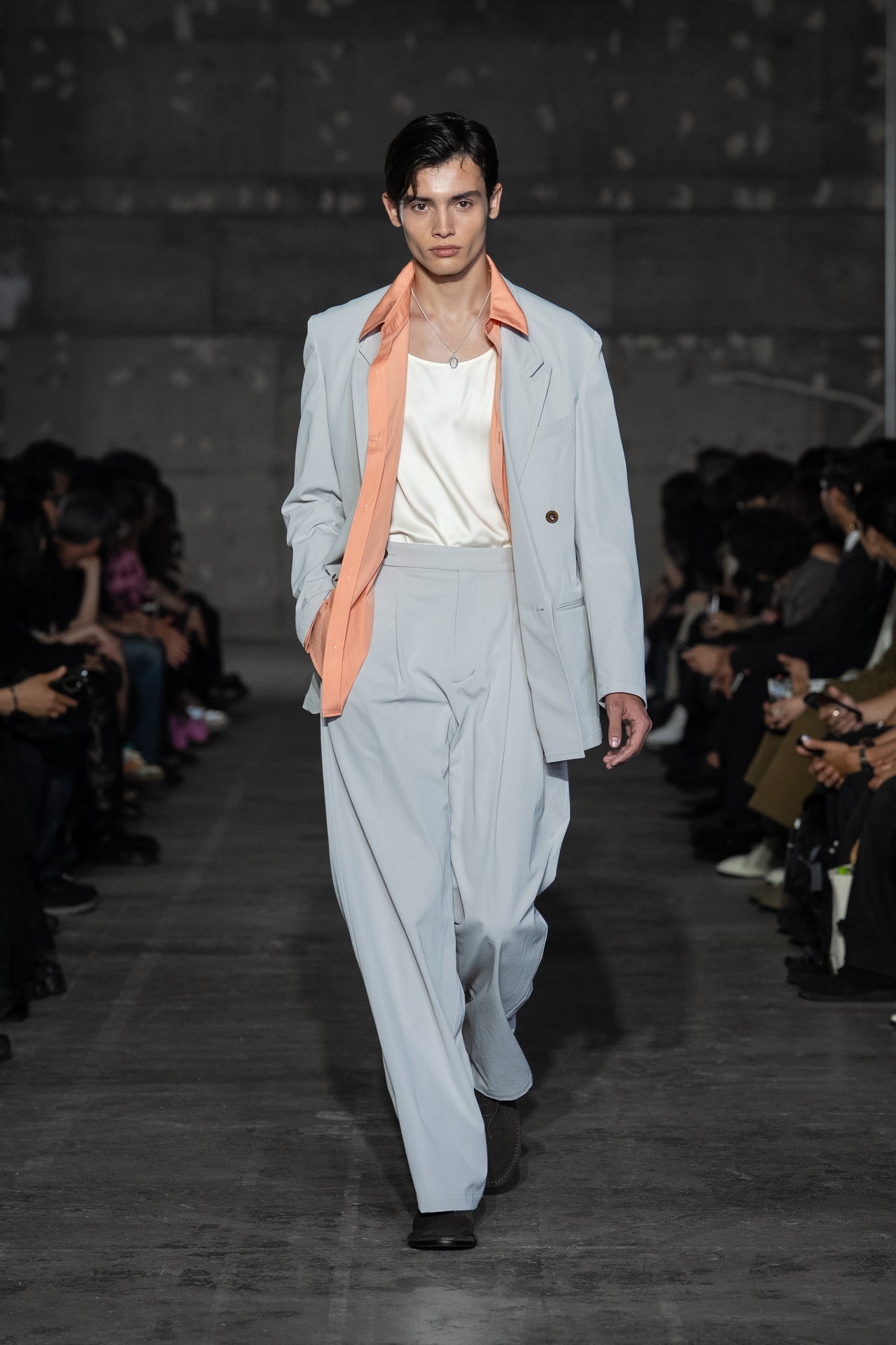 メンズファッションブランドATTACHMENTの2026年春夏のルック９