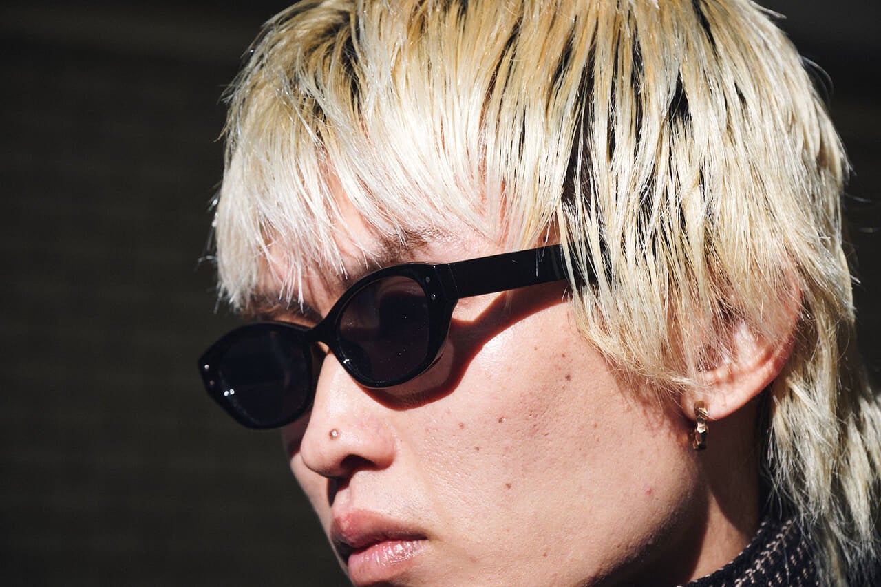 中江さん　VINTAGEのサングラス