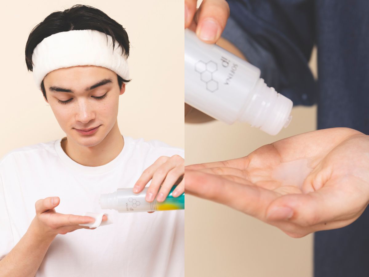 敏感肌の人が化粧水をつけるときは手？コットン？のイメージ写真