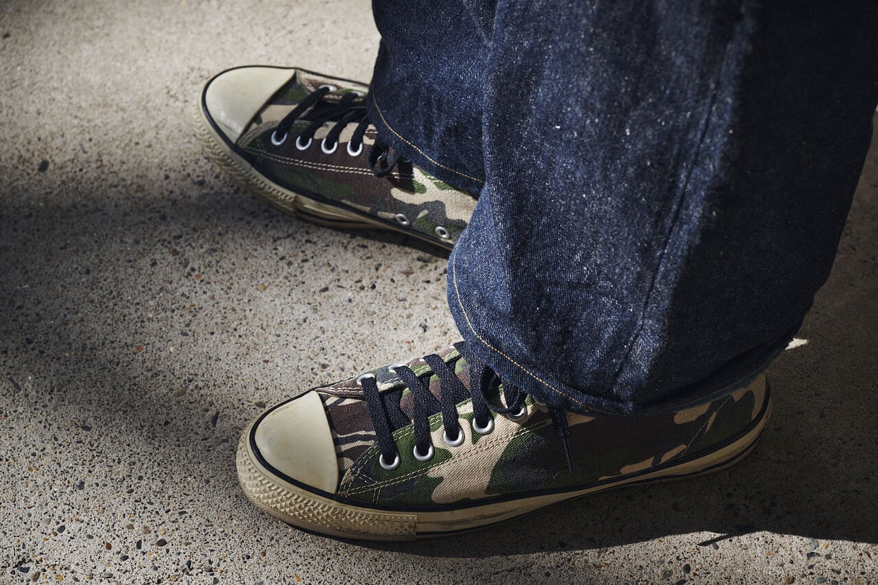 メンズノンノウェブ　中江さん　コンバース紹介