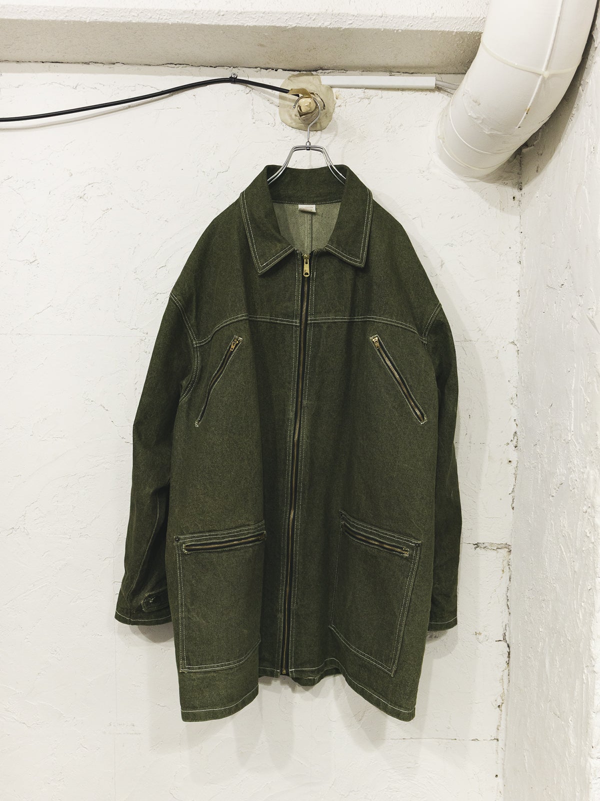 80’sデニムジップジャケット¥16,500