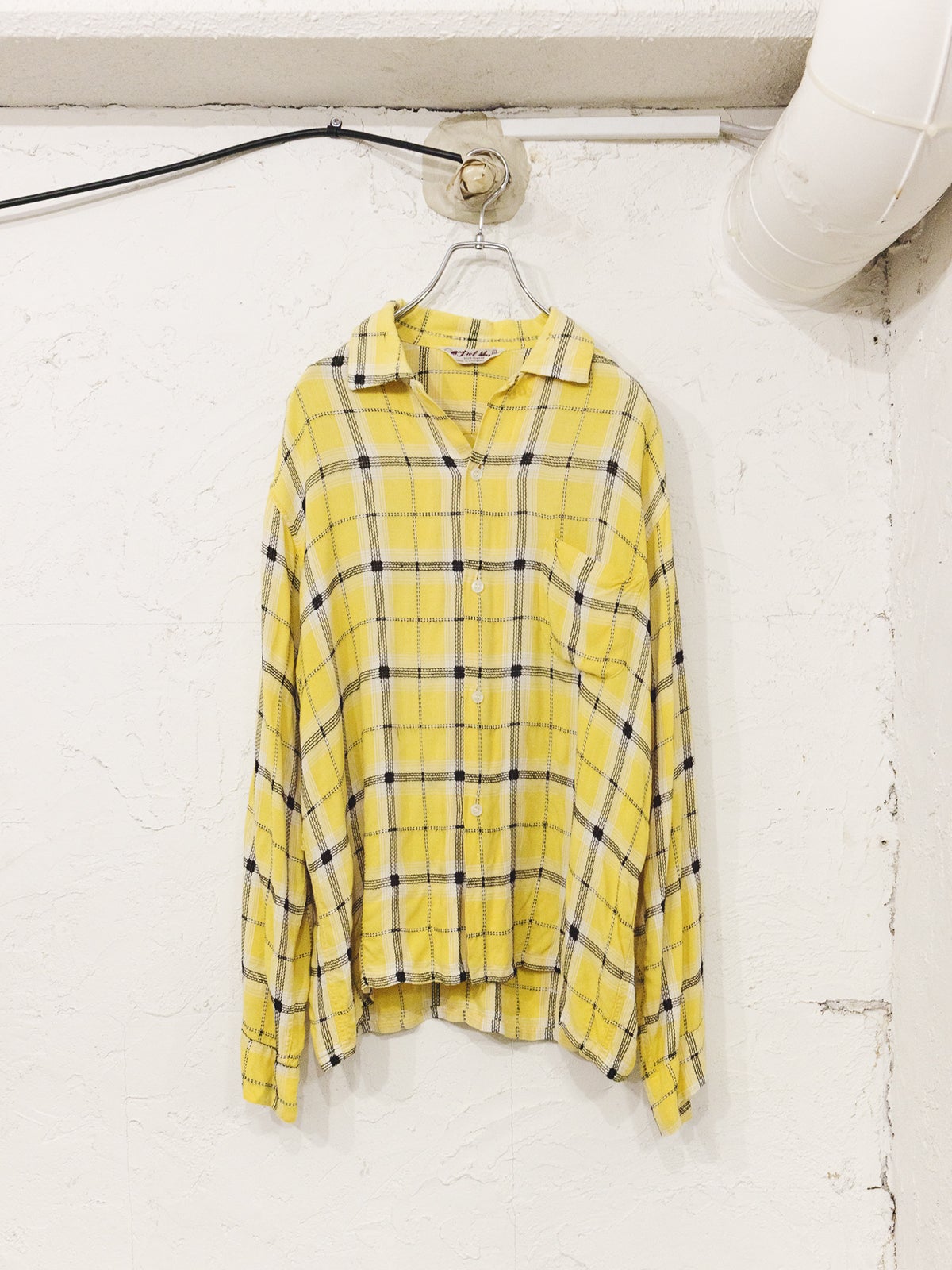 50&rsquo;s～60&rsquo;s Del Marのチェックレーヨンシャツ￥39,600