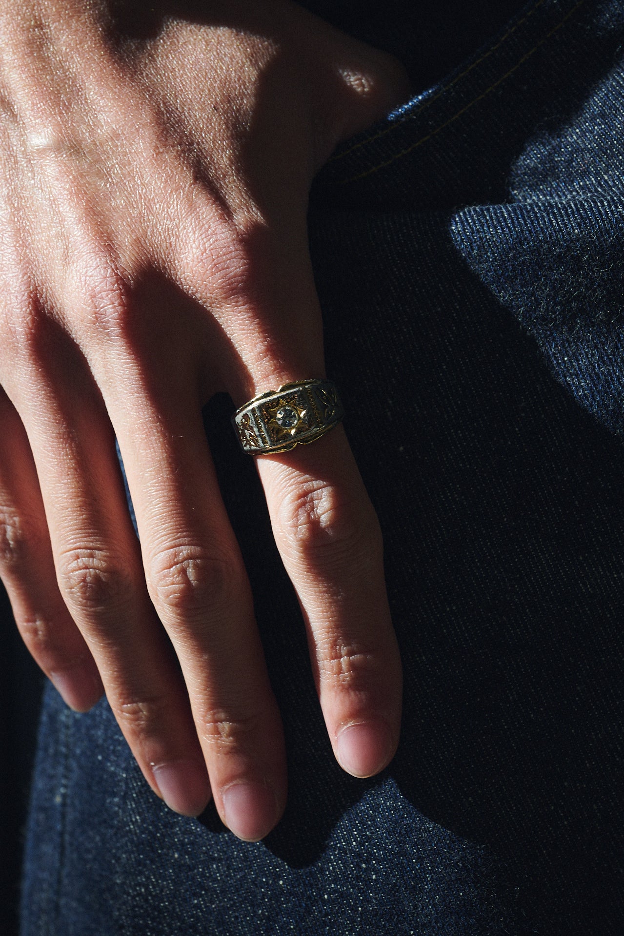 リング寄りカット