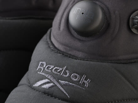 「リーボック」定番人気のミュール型はオールブラックで。Reebokのインスタ ポンプフューリー ミュール／【暖品小物2026】