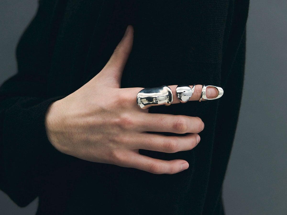 アーマーリングの重ね付け