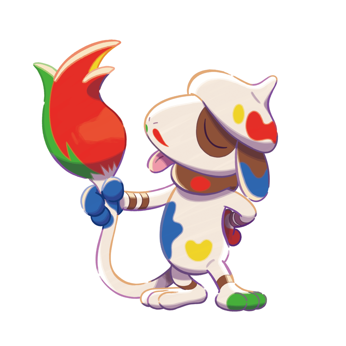 ドーブル（ペインター） 他ポケモンからの呼称：ドーブルせんせい