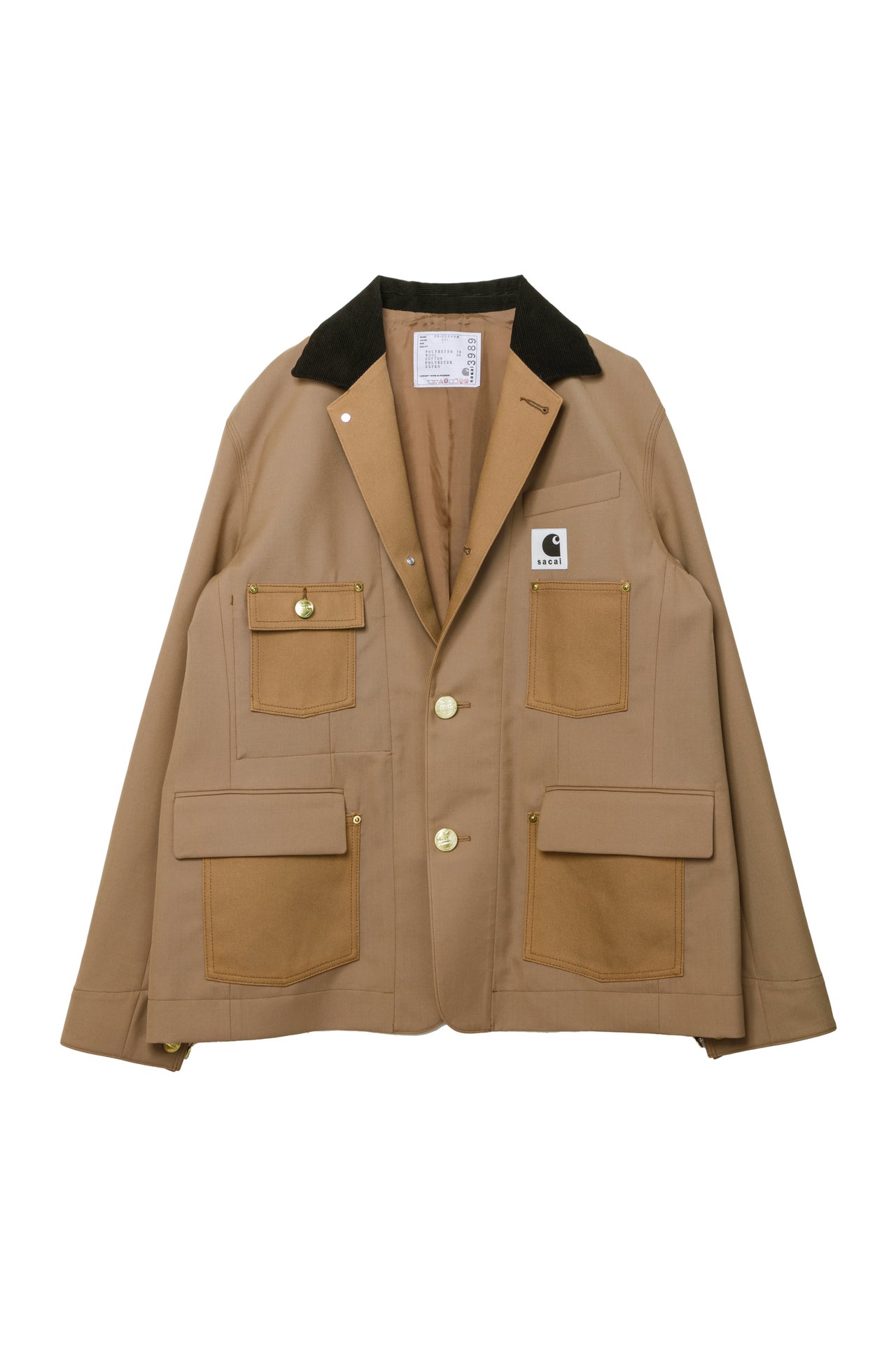 sacai カーハート　ジャケット