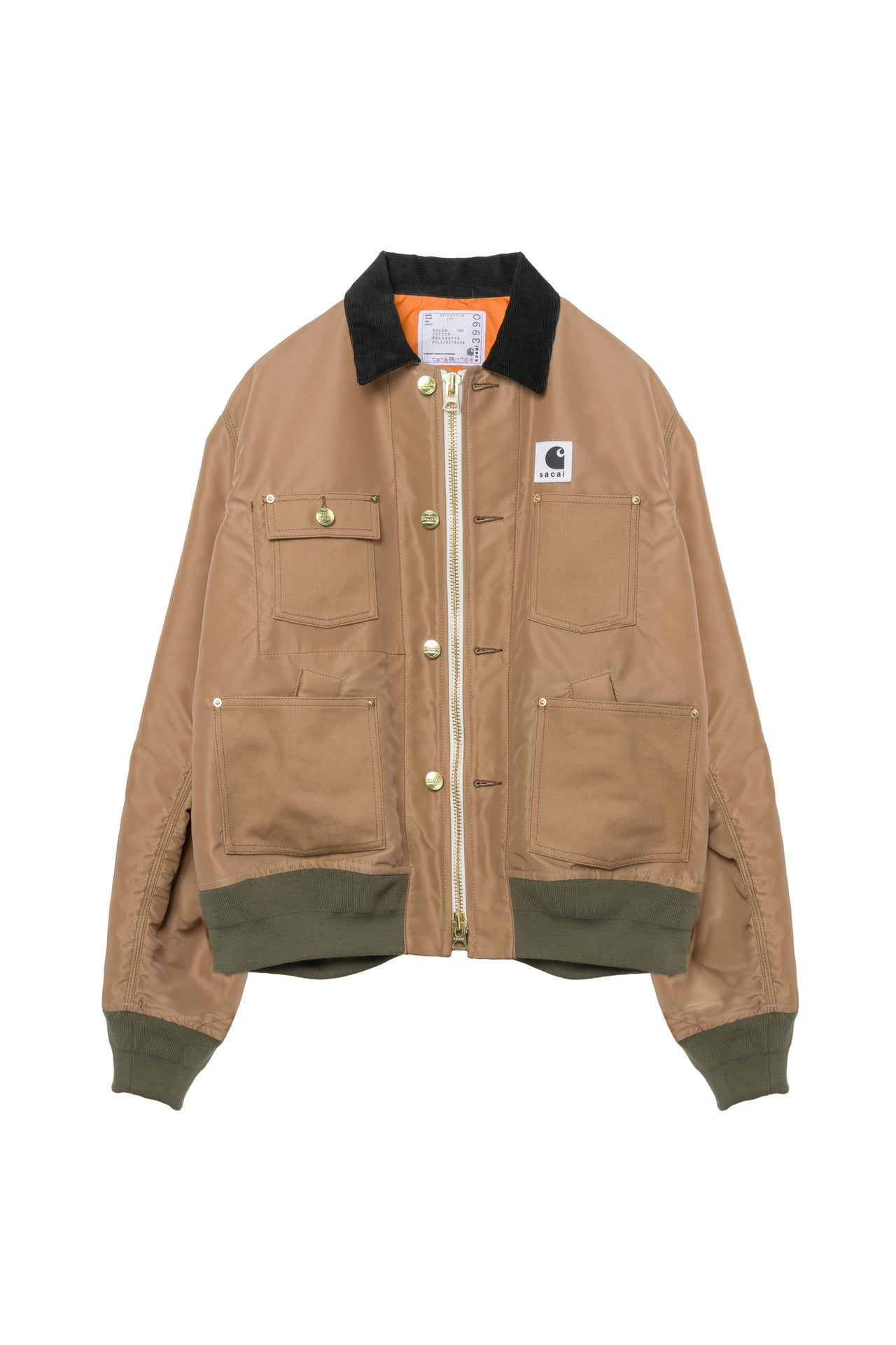 sacai カーハート　ブルゾン