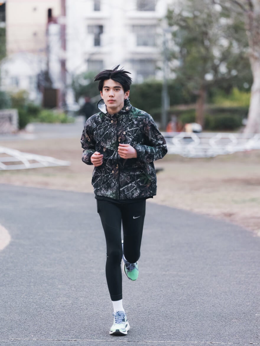 ナイキ ストラクチャー プラス　ナイキ　試着　ランニング　稲井孝太朗