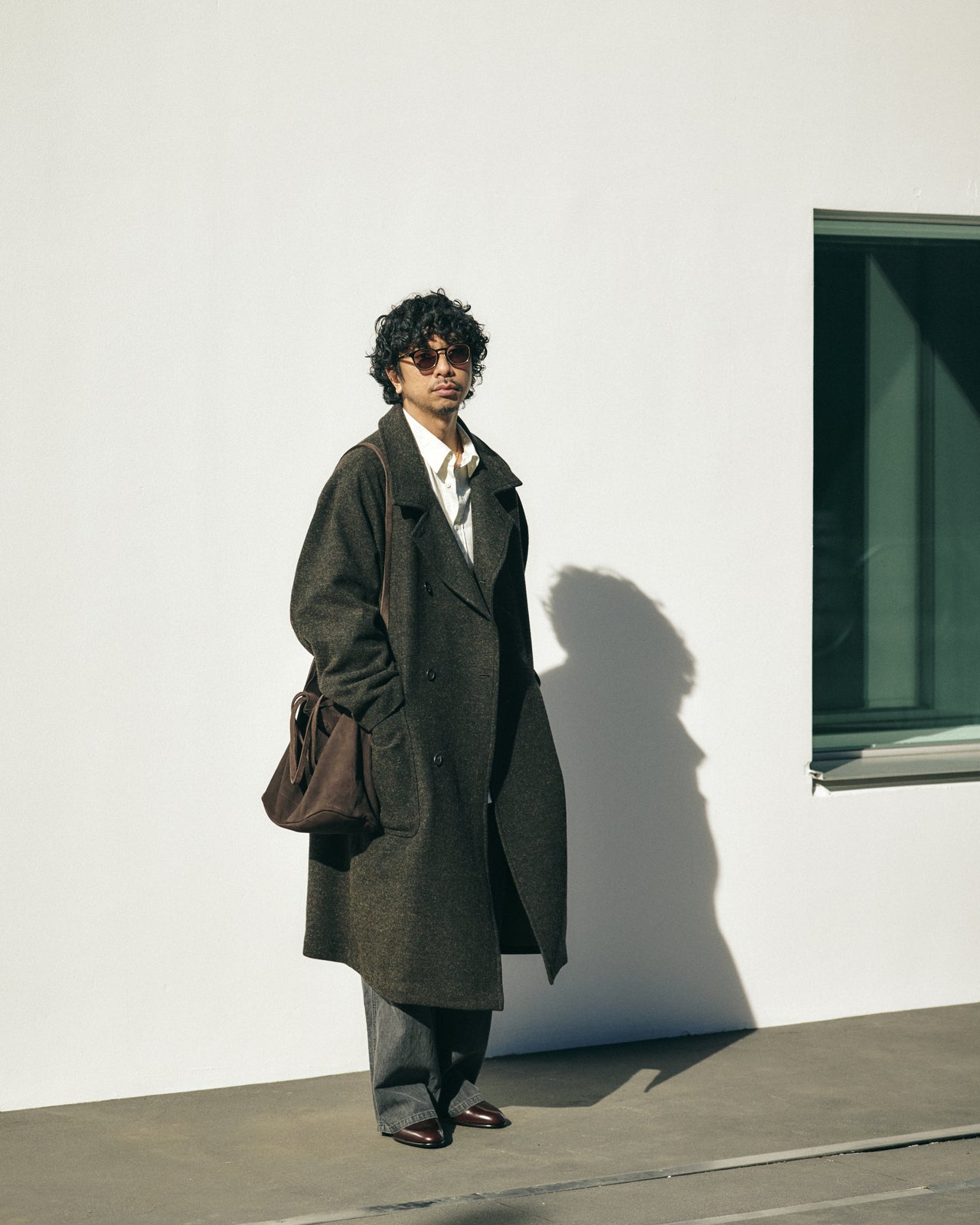 〈Morphée〉の3WAYバッグの着こなし