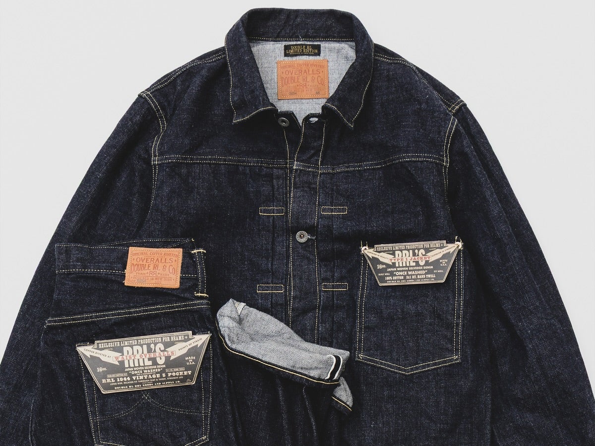 「Double RL（ダブルアールエル）」から『1944モデル』をベースにしたデニムのセットアップがリリース！高再現度のヴィンテージの風合いに注目！