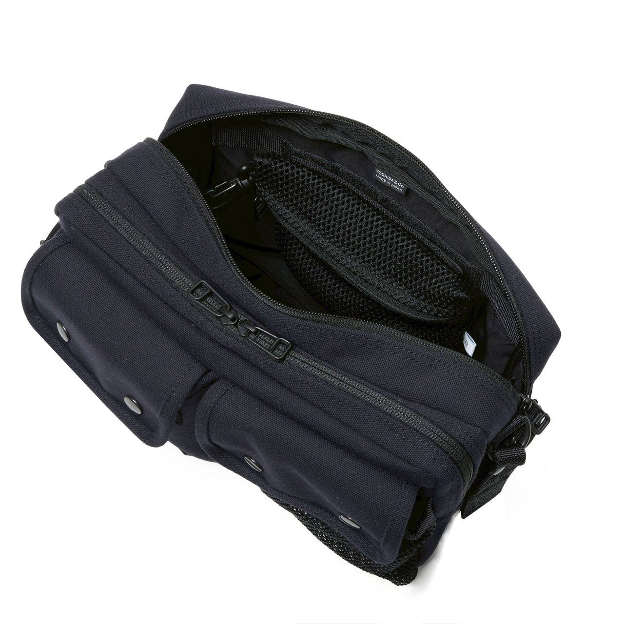 DAIWA &times; POTR　ショルダーバッグ　ブラック　内側