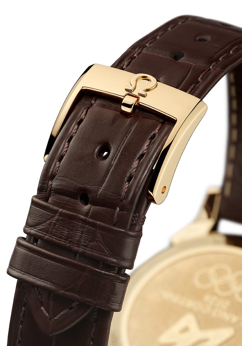 オメガの腕時計「シーマスター 37mm ミラノ・コルティナ2026」のベルト