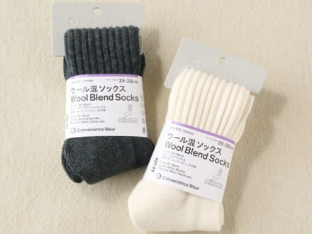 オシャレも防寒対策も「ファミマ」のソックスから。コンビニエンスウェアのソックス／【暖品小物2026】