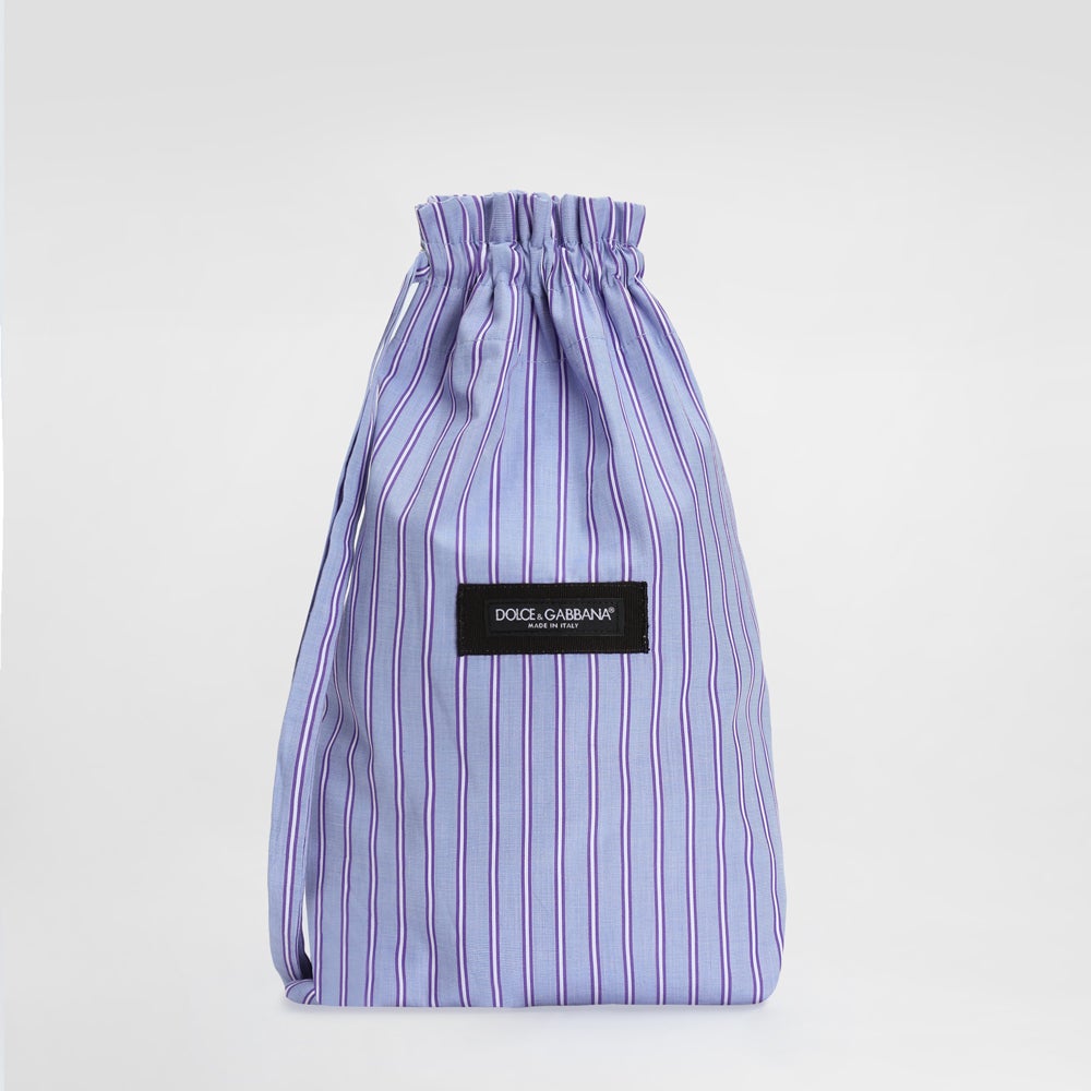 ドルチェ＆ガッバーナのストライプポーチ