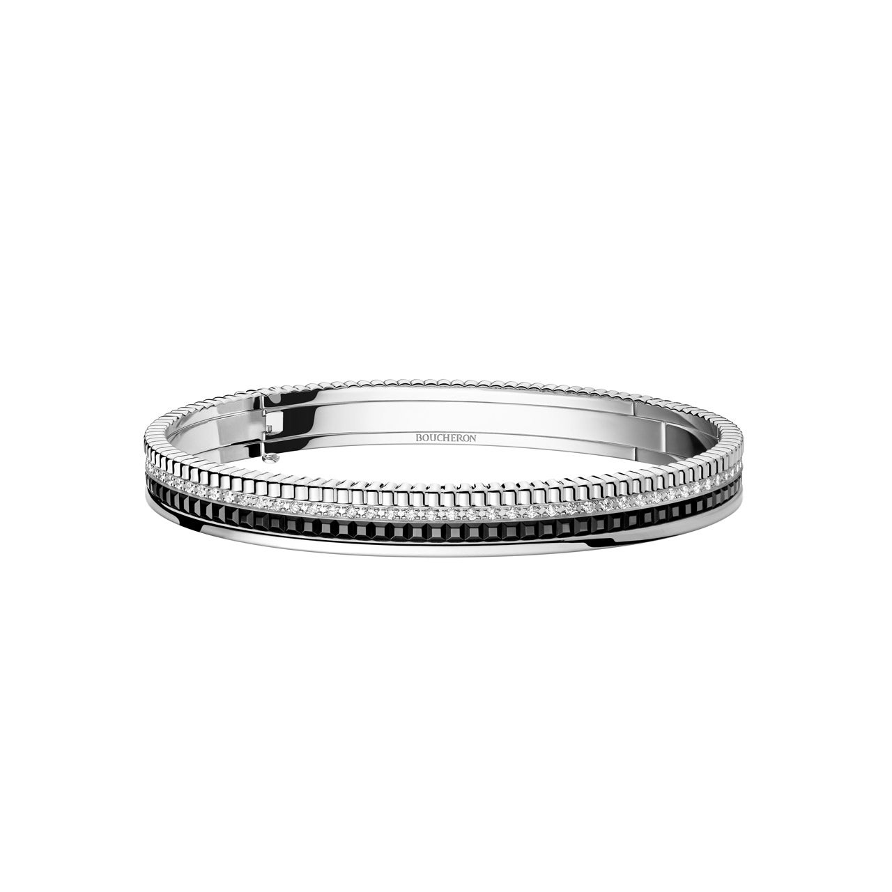 ブシュロンのブレスレット「キャトル ブラック」のスモール（S）サイズ