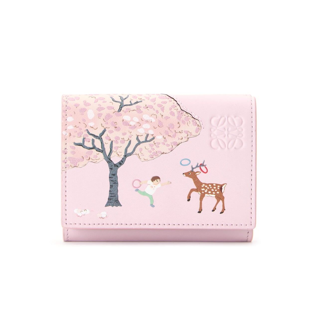 シカ トライフォールド ウォレット　ロエベ