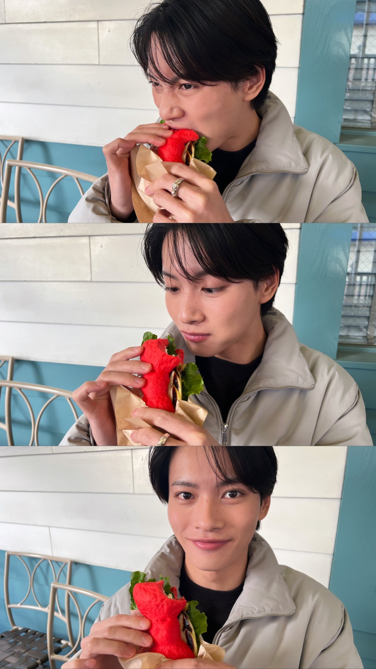 蝶ネクタイ型サンドウィッチ ボックス &yen;1,500 神谷空 