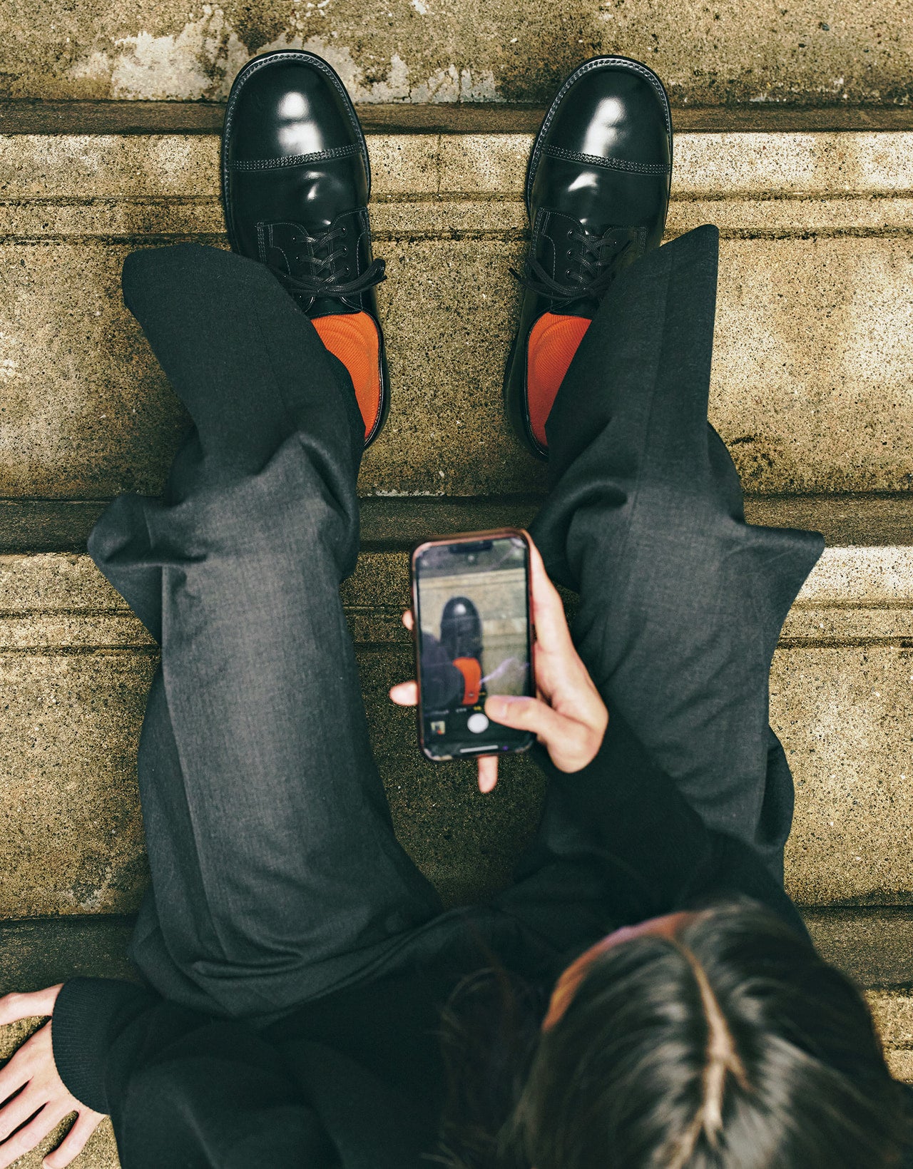 サンダースの靴